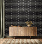 Blacked Out Brick Work