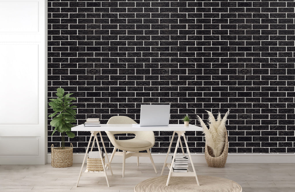 Blacked Out Brick Work