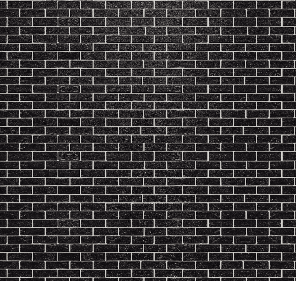 Blacked Out Brick Work