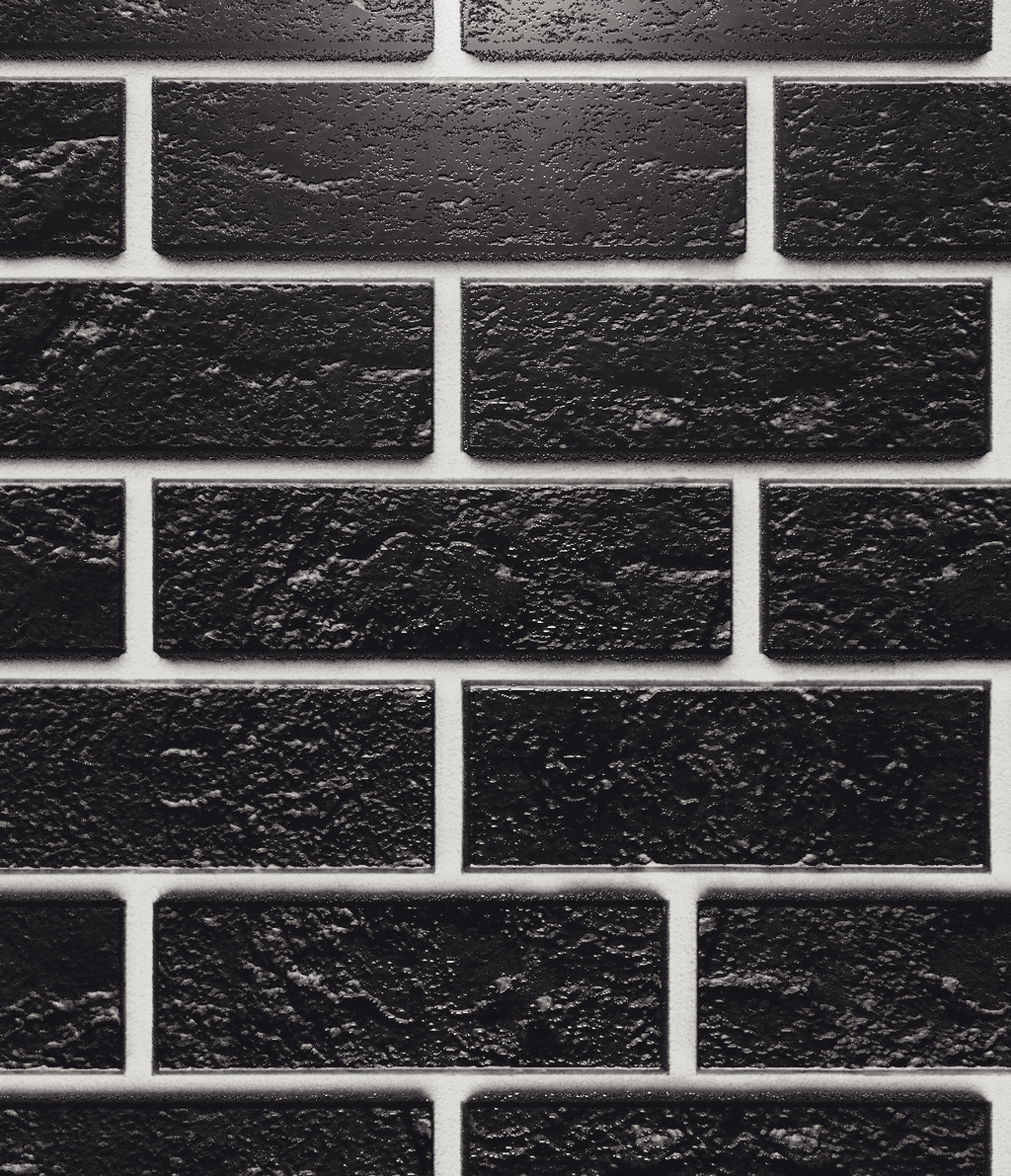 Blacked Out Brick Work