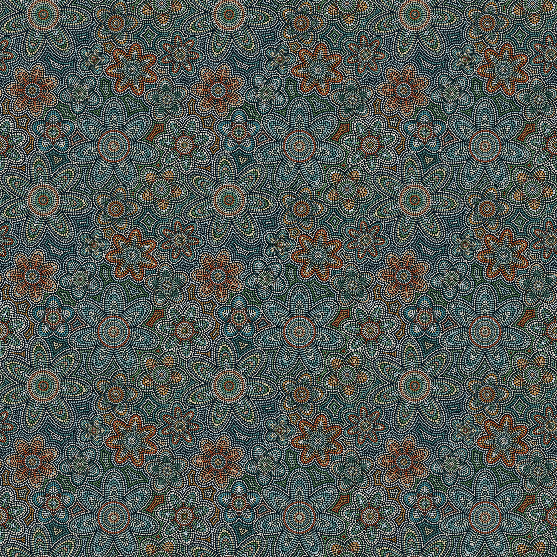 Dotted Flowers