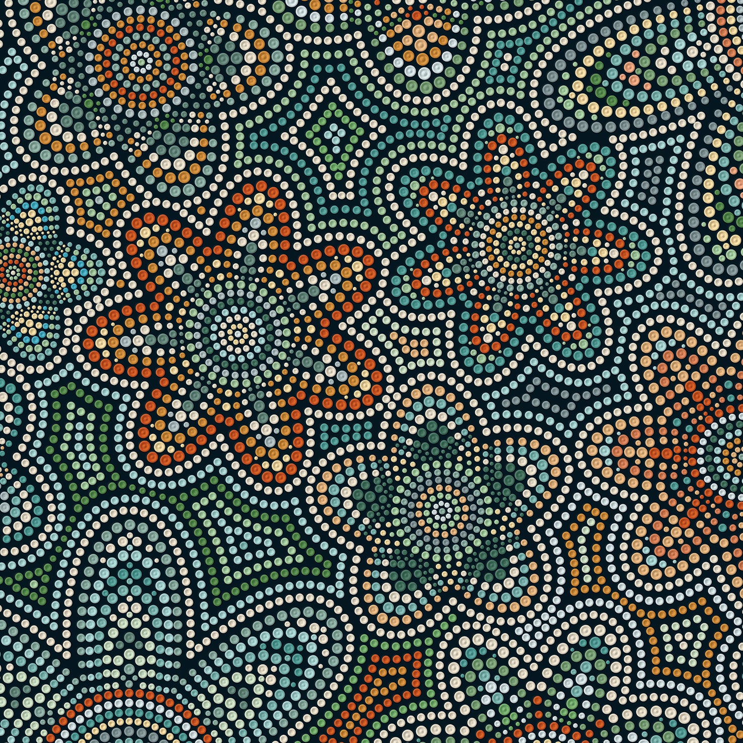 Dotted Flowers